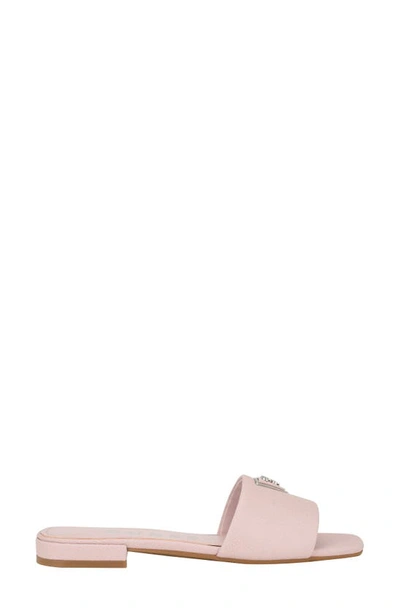 Shop Guess Tamed Slide Sandal In Medium Pink 661