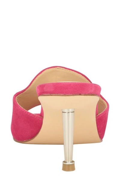 Shop Guess Snapps Slide Sandal In Medium Pink
