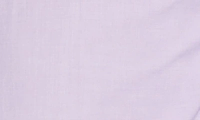 Shop Ralph Lauren Purple Label Aston End On End Solid Cotton Button-up Shirt In Lavender
