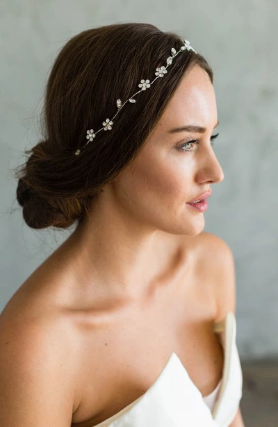 Shop Brides And Hairpins Elsa Halo In Silver