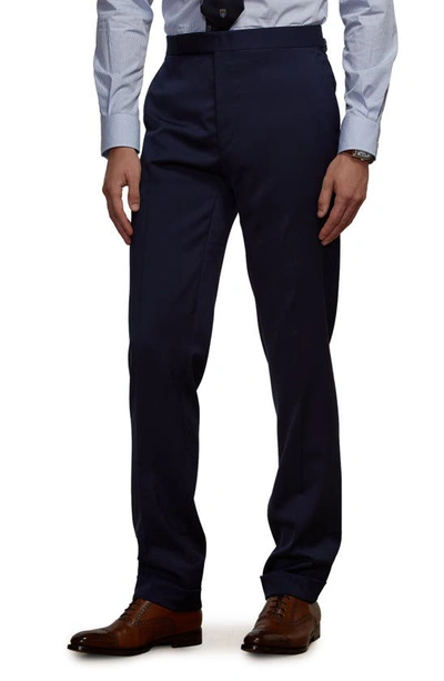 Ralph Lauren Gregory Hand Tailored Wool Serge Suit In Classic Navy