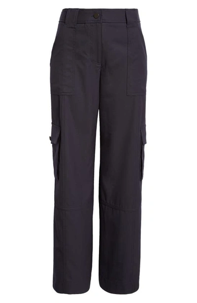 Twp Stretch Wool Cargo Pants In Midnight