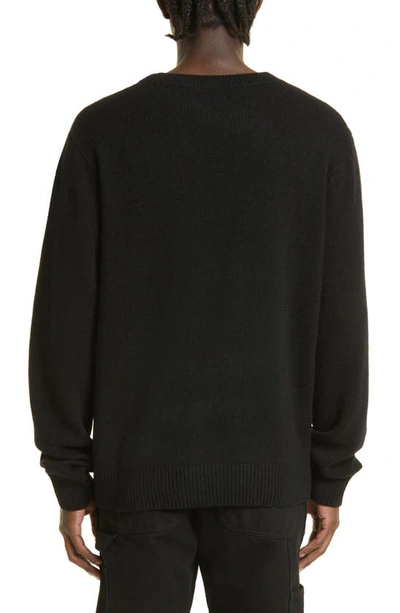 Shop The Elder Statesman Gender Inclusive Simple Cashmere Sweater In Black