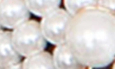 Brides And Hairpins Gisella Set Of 3 Imitation Pearl Hair Pins In Silver