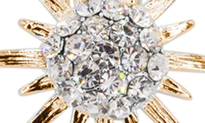 Brides And Hairpins Nexus Set Of 6 Crystal Hair Pins In Gold