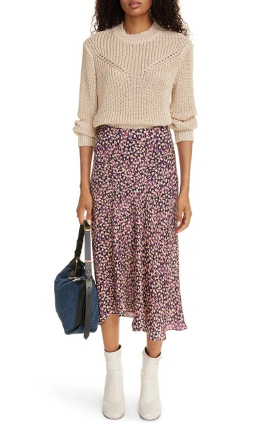 Isabel Marant Yandra Rib Sweater In Ecru