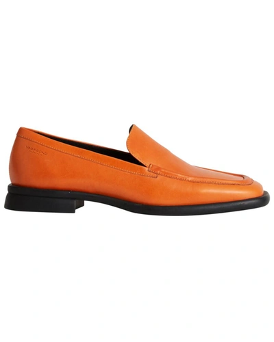 Shop Vagabond Shoemakers Brittie Leather Loafer In Orange
