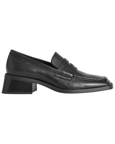 Shop Vagabond Shoemakers Blanca Leather Loafer In Black