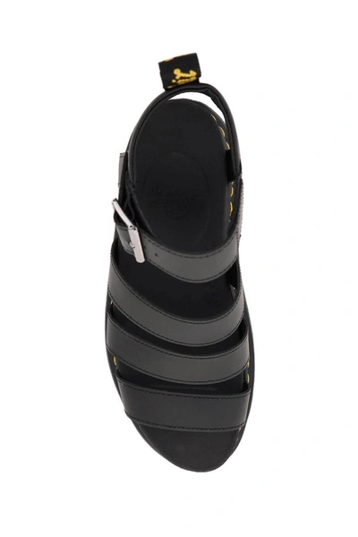 Shop Dr. Martens' Dr.martens Blaire Hydro Sandals In Black