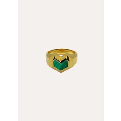 Shop Under Her Eyes Daryl Ring 18ct Gold Plated