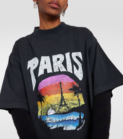 PARIS TROPICAL棉质针织T恤