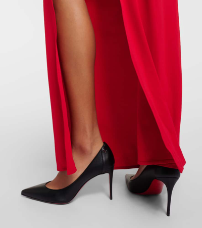 Christian Louboutin Women Sporty Kate 85 Leather Pumps In Black