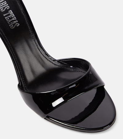 Shop Paris Texas Lidia 70 Patent Leather Mules In Black
