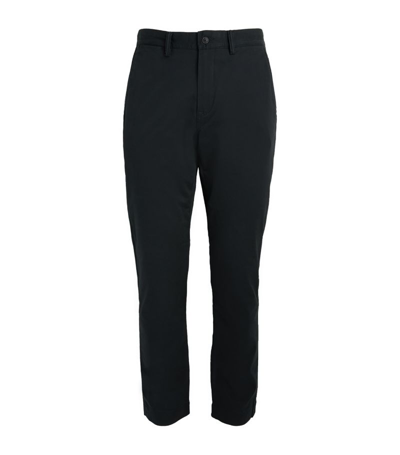 Shop Polo Ralph Lauren Stretch-cotton Straight Chinos In Black