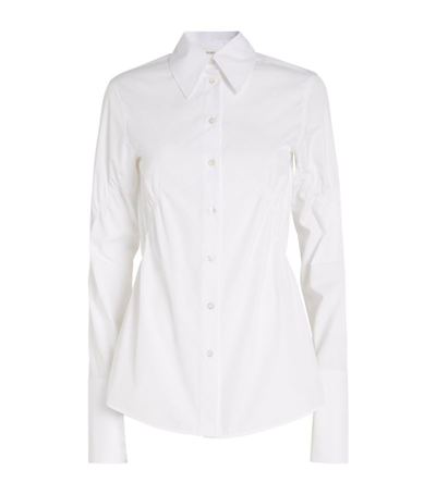 Shop Sportmax Cotton Austria Shirt In White