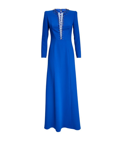 Shop Jenny Packham Marius Gown In Blue