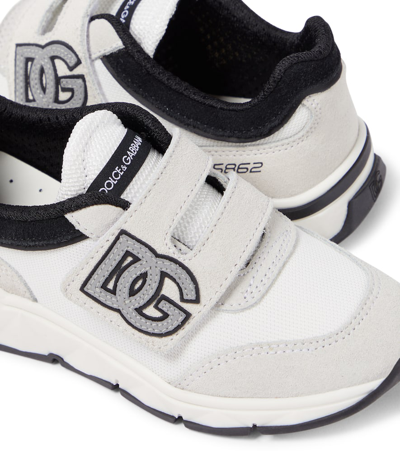 Dolce & Gabbana Dg Suede Sneakers In Multicoloured
