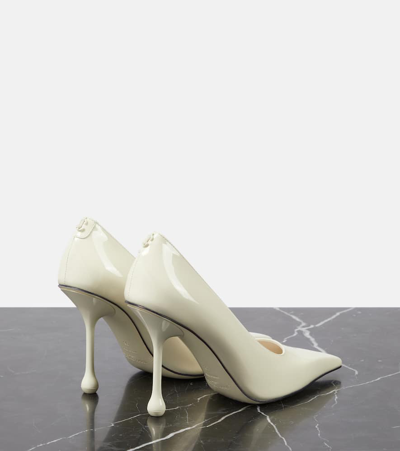 Jimmy Choo Sine-heeled And Shallow High Heels In White