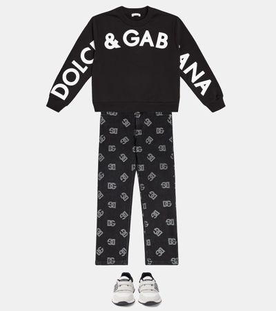 Dolce & Gabbana Dg Jeans In Black