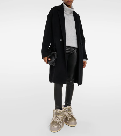 Moon Boot Women's Icon Low Glance Satin Ankle Boots Gold In Gold