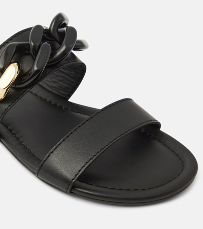 See By Chloé Lynette Leather Sandals In Black