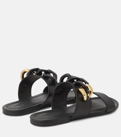 See By Chloé Lynette Leather Sandals In Black