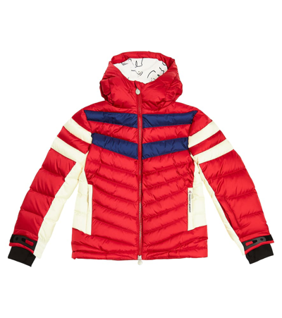 Shop Perfect Moment Chatel Down Ski Jacket In Red