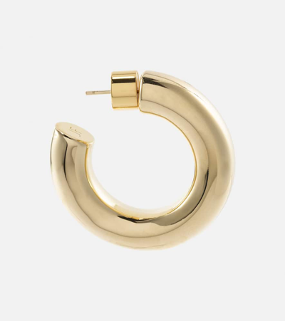Shop Jennifer Fisher Jamma 10kt Gold-plated Hoop Earrings