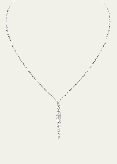 Shop Boghossian White Gold Merveilles Icicle Diamond Pendant Necklace