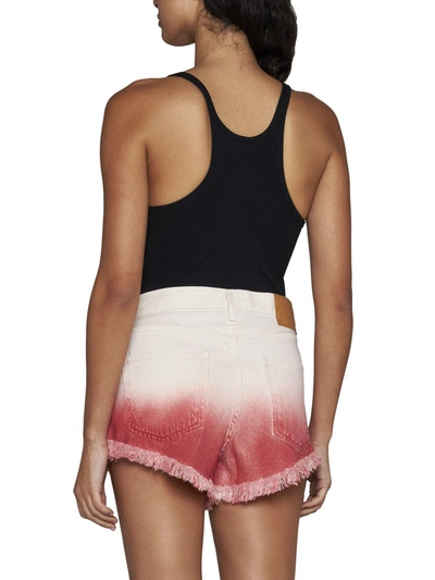 Shop Alanui Shorts In Red