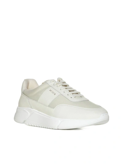 Shop Axel Arigato Sneakers In Beige / White