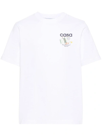 Shop Casablanca T-shirts And Polos In Equipement Sportif