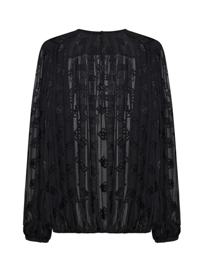 Shop Dolce & Gabbana Top In Black