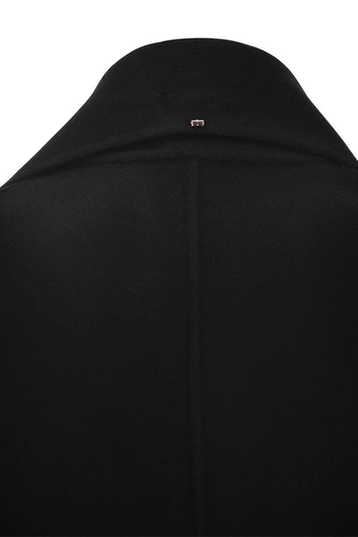 Shop Sportmax Polka - Robe Coat In Black