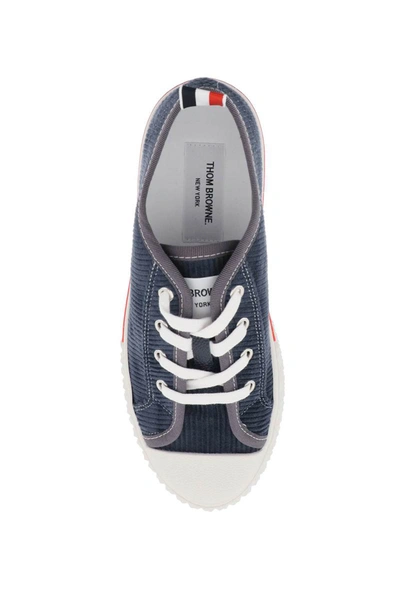 Shop Thom Browne Sneakers In Blue