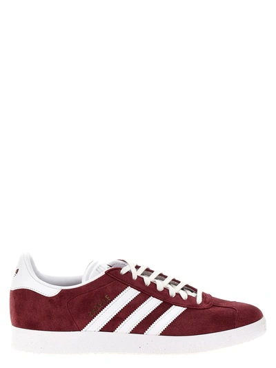 Shop Adidas Originals Gazelle Sneakers In Red