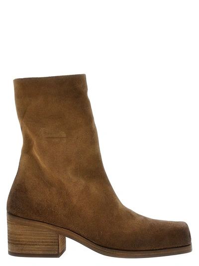 Shop Marsèll Cassello Boots, Ankle Boots In Beige