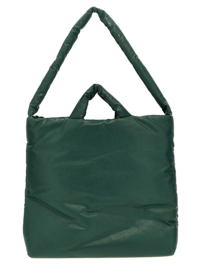 Shop Kassl Editions Pillow Medium Tote Bag In Green