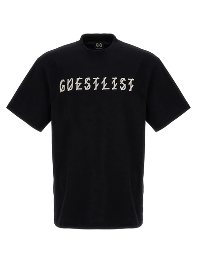 Shop 44 Label Guestlist/berlin Sub' T-shirt In White/black