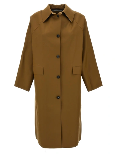 Shop Kassl Editions Original Below Rubber Coats, Trench Coats In Brown