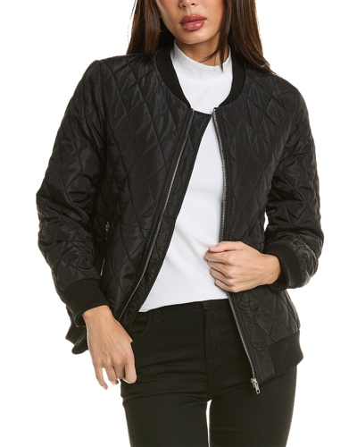 Shop Pascale La Mode Quilted Jacket In Black