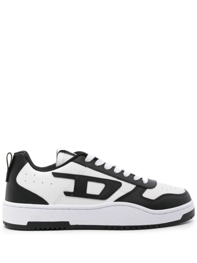 Shop Diesel Ukiyo V2 Low Sneakers In White