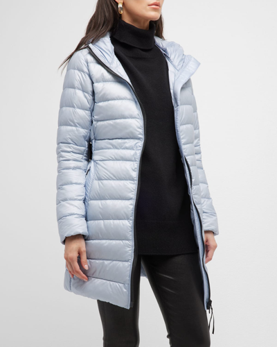 Shop Canada Goose Cypress Hooded Puffer Jacket In Daydream