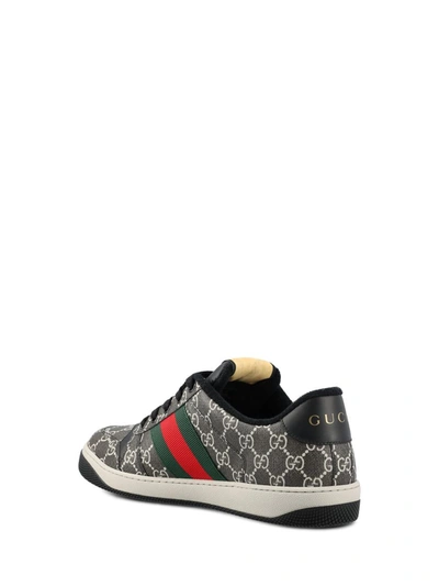 Shop Gucci Sneakers In Black