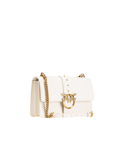 Shop Pinko Designer Handbags Women's White Bag In Blanc