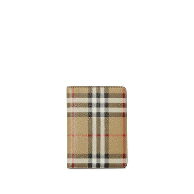 Shop Burberry Small Leather Goods In Neutrals/brown