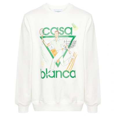 Shop Casablanca Sweatshirts In White