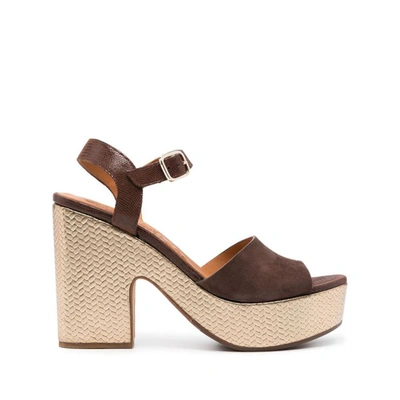 Shop Chie Mihara Shoes In Brown/gold
