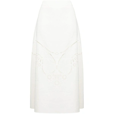 Shop Chloé Skirts In White