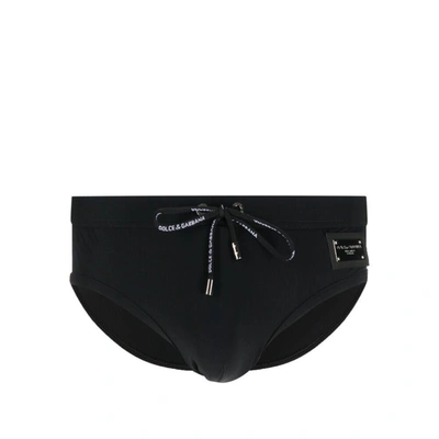 Shop Dolce & Gabbana Beachwears In Black